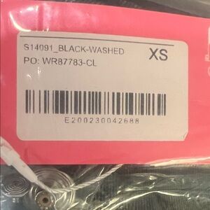 Edikted Black Washed Women's Boot Cut Jeans